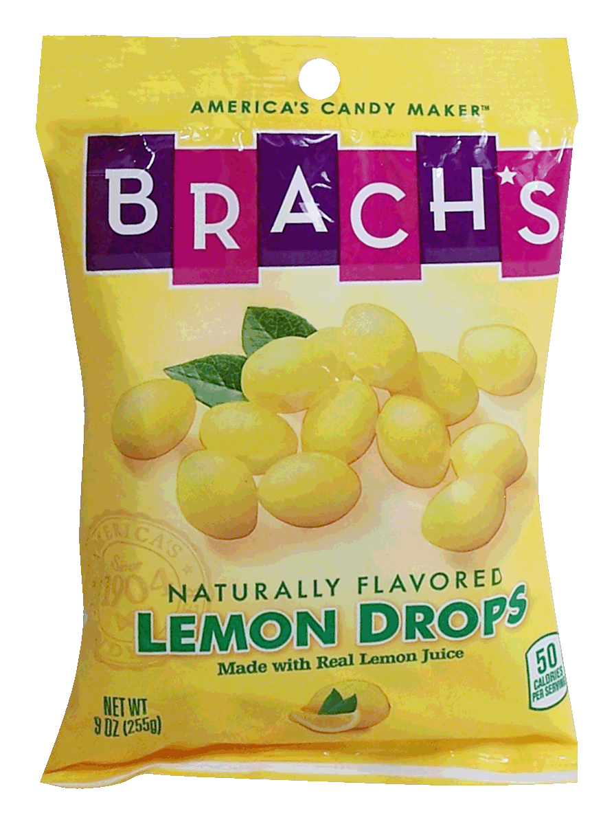 Brach's  lemon drops made with real lemon juice Full-Size Picture